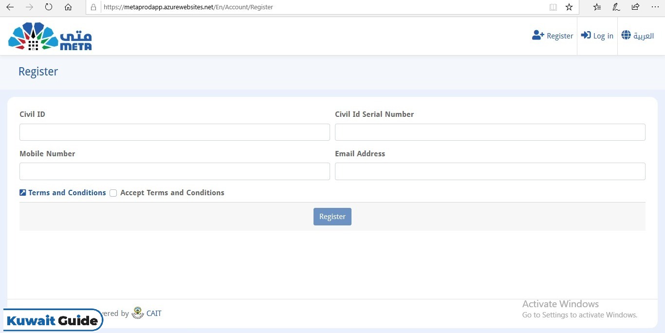 How to Book Appointment for Paci Kuwait