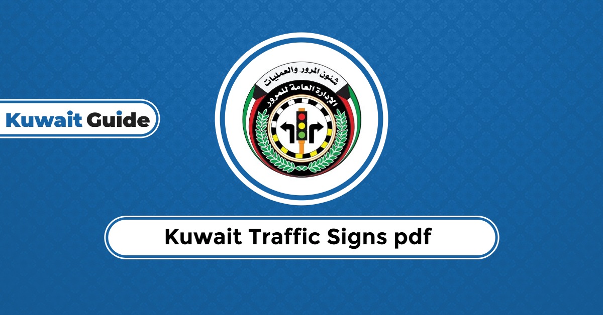 Kuwait Traffic Signs PDF