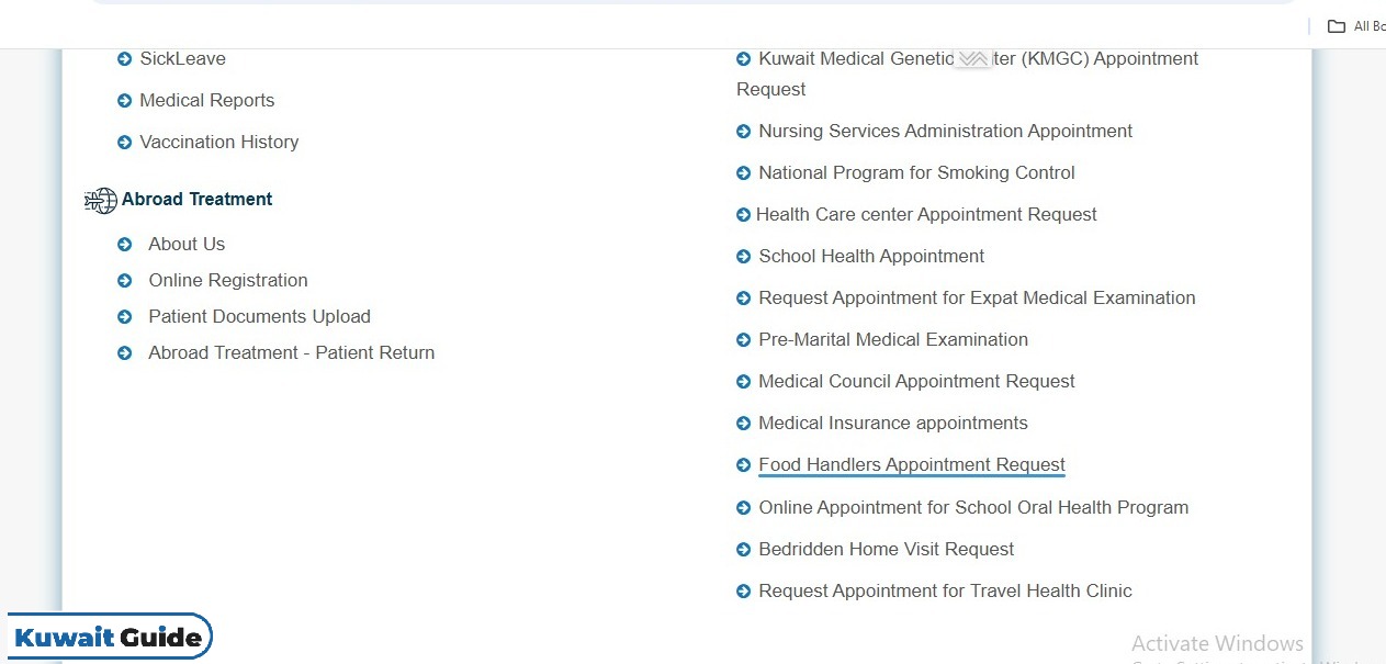 Health Fitness Certificate Kuwait