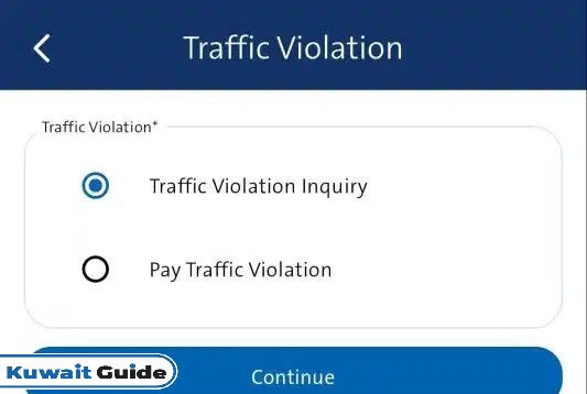 MOI Traffic Fine Payment