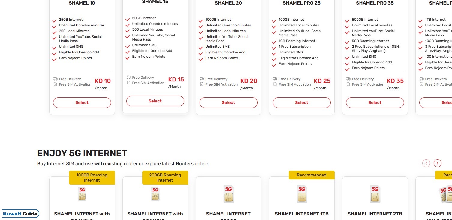 How to Check Ooredoo Internet Offers