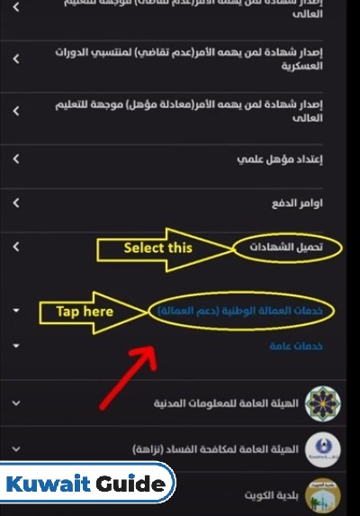 How to Get Work Permit Copy in Kuwait Online
