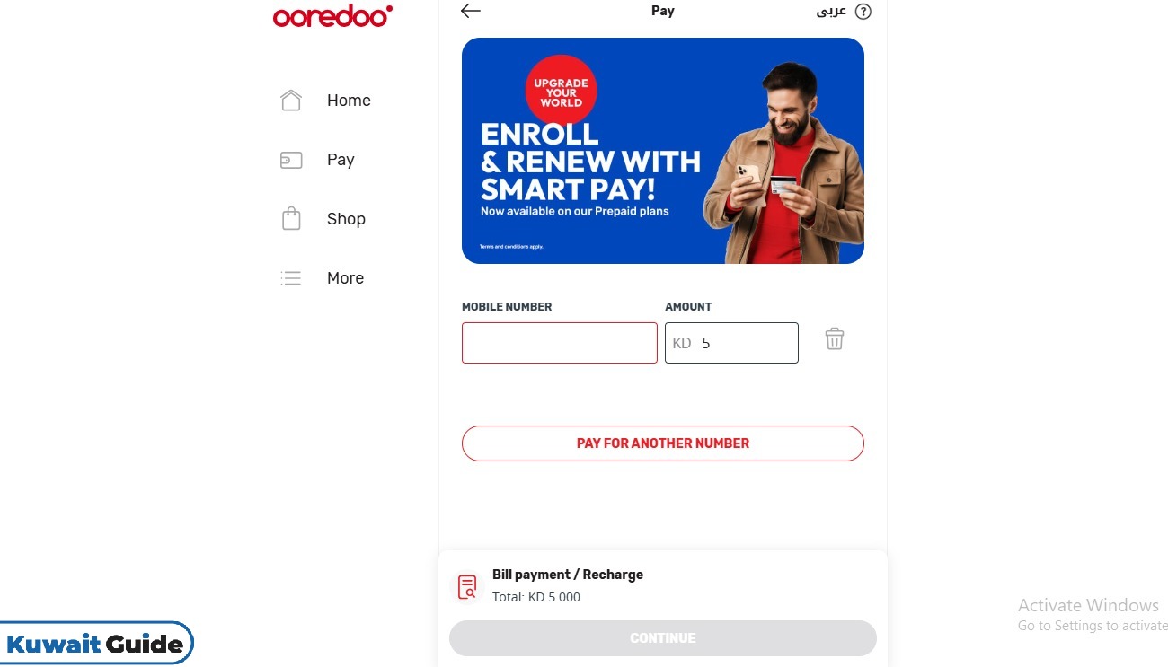 Ooredoo Quick Pay